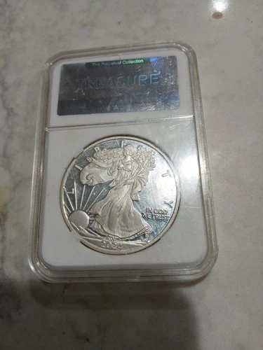 2024 Silver Walking Liberty .9 Silver Ms Ultra Cameo Ungraded Uncerculated