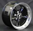 <!--F#f_0-->15x7 RETRO MAGS Black Alloy Wheels HOLDEN TORANA LC LJ 5x108 Mags Rims<!--F/-->