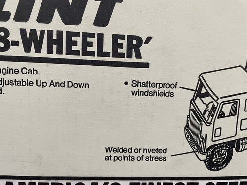 New Vintage NYLINT GMC 18-Wheeler Semi Mr Goodwrench 911-Z Big Rig Made USA - Picture 8 of 22
