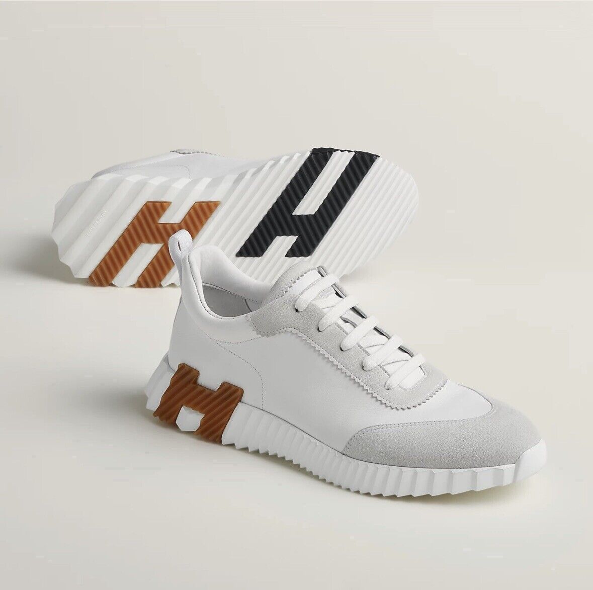 Size 40.5EU NEW HERMES Leather Bouncing Women Sneaker | eBay Size 40.5EU NEW HERMES Leather Bouncing Women Sneaker | eBay
