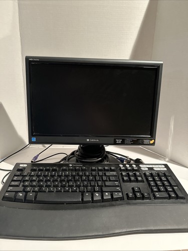 Gateway FPD1775W 15” TFT LCD HD Monitor And Keyboard