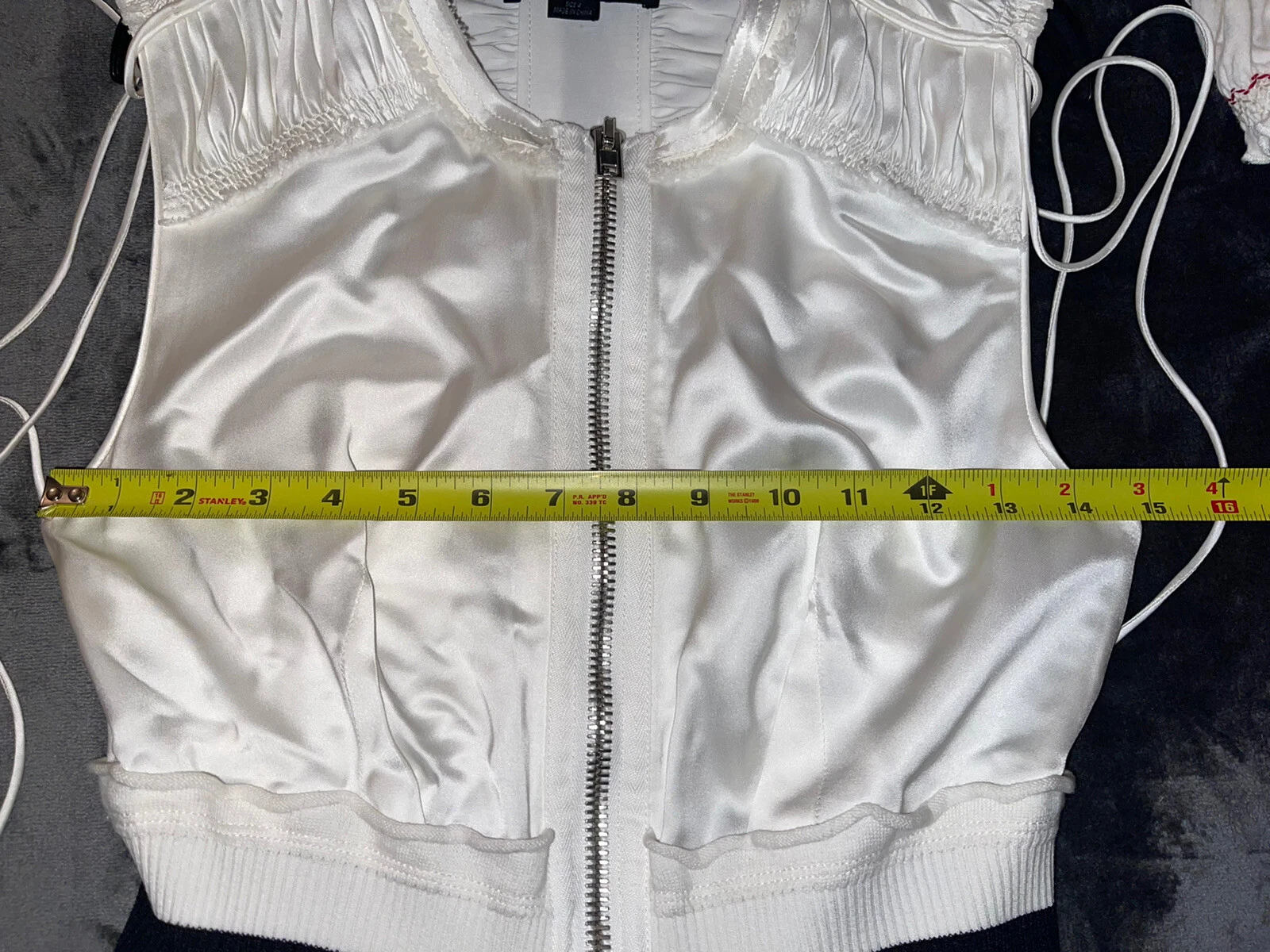 Abito lungo con zip Alexander Wang nuovo taglia US 4