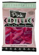 Fresh Gustaf's Pink Cadillacs Assorted Fruit  5.29 Oz Bag - Made in Netherlands