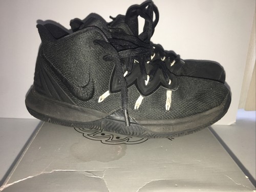 kyrie 5 black red
