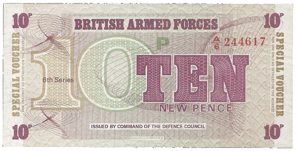 Ungraded 1972 UK Paper Money