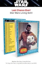 Topps Star Wars Living Set U pick you CHOOSE 2023, 2024 CLOSED