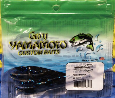 Gary Yamamoto Custom Baits 5 Pack Psycho Dad 3K-05 Series CHOOSE