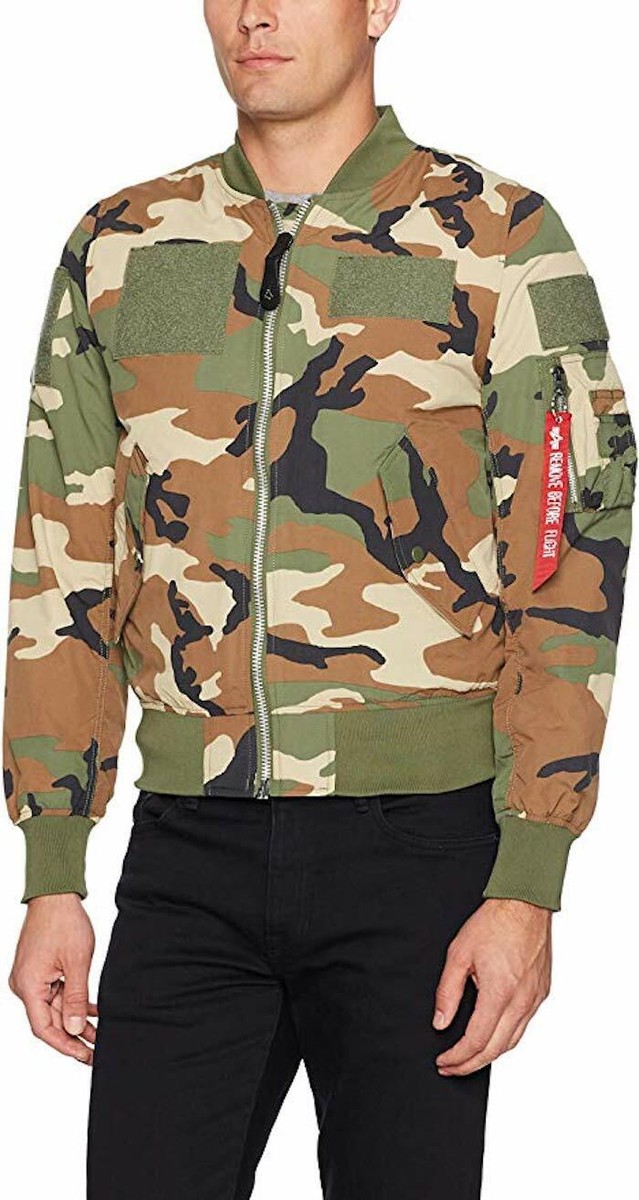 Alpha Industries L-2B Flex Light Woodland Camo Reversible