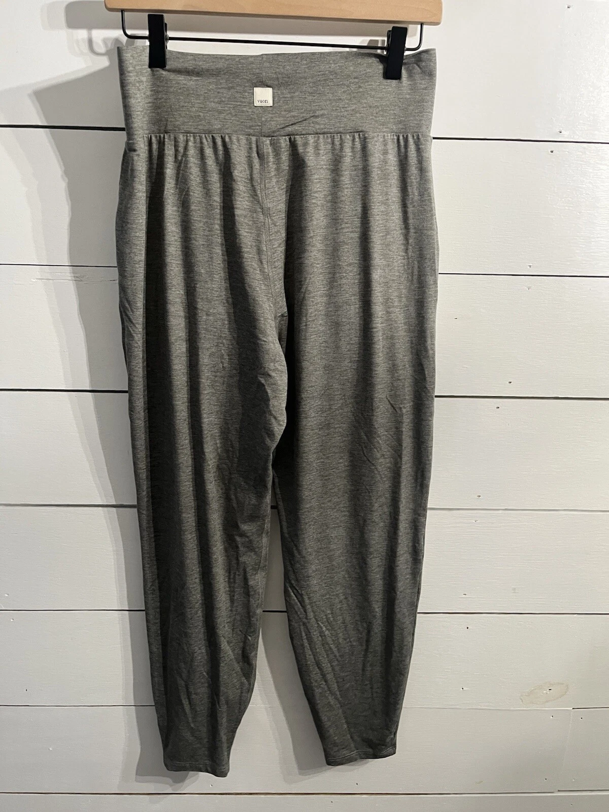 vuori lux at ease harem tapered heather activewear pants