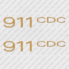 TRACKER MARINE NITRO 911CDC BOAT GOLD DECALS STICKERS 12