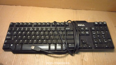 DELL SK-8115 QWERTY  Desktop USB Wired Computer Keyboard Tastatur Toetsenbord