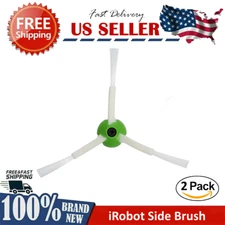 2 PACK Vacuum Side Brush Replacement for iRobot Roomba I-Series i3 i4 i6 i7 i8