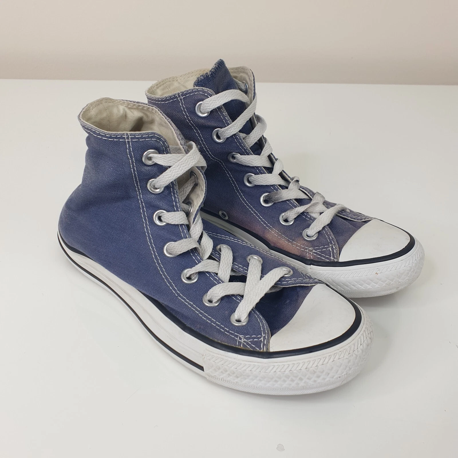 Sneakers alte Converse Allstar donna UK 5 blu denim EU 37 5