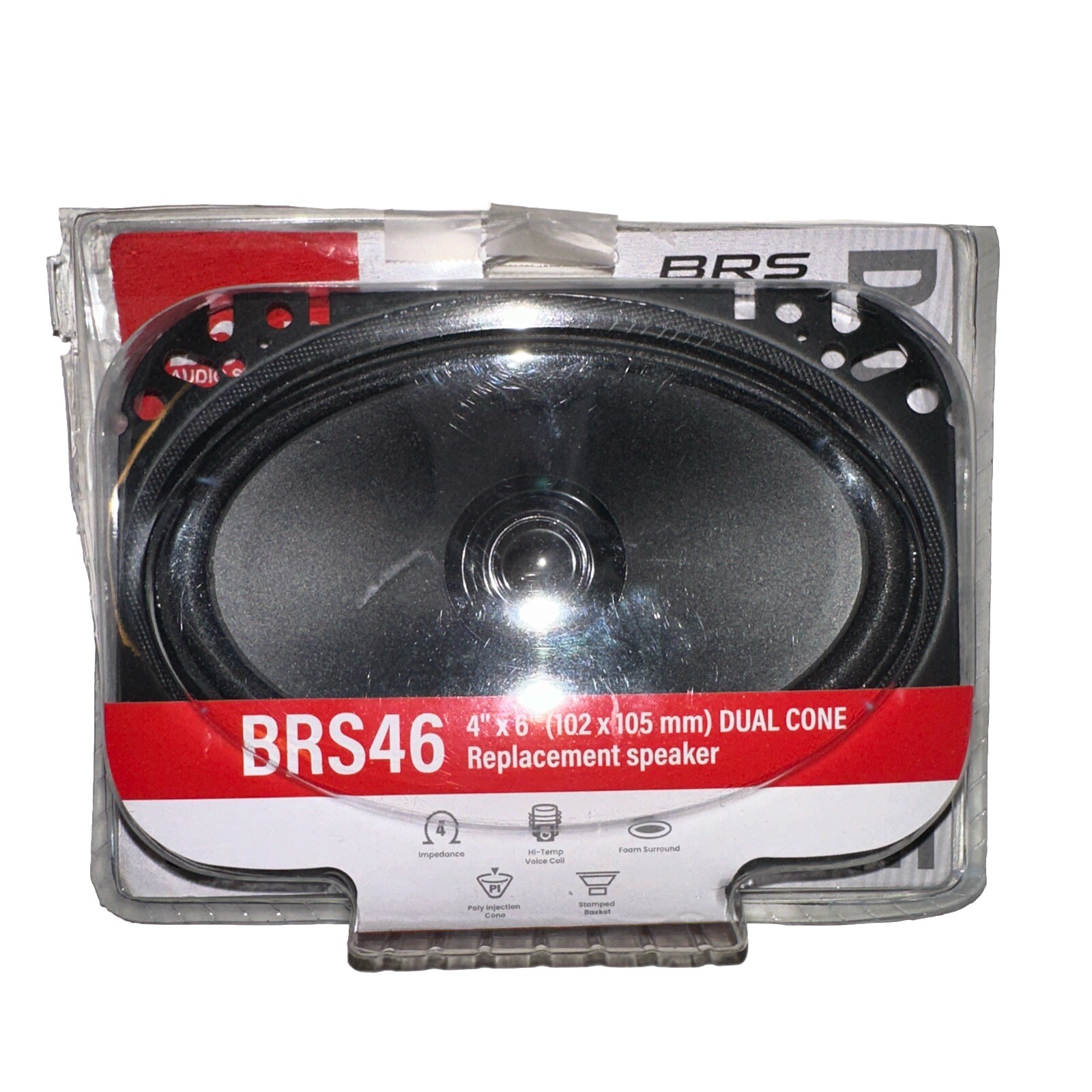 BOSS Audio Systems BRS46 4 x 6 50 W Replacement Car Speaker