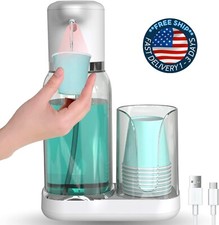 Dispensador autom tico de enjuague bucal para ba o, inteligente, con portavasos
