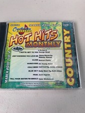 Shelf164 CD Chartbuster karaoke hot hits monthly country factory sealed