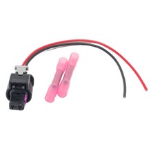 2 Poliger Reparatursatz Stecker f&uuml;r VW Audi Seat Skoda wie 4F0973702 #B262