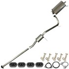 Stainless Steel Exhaust System w/ Hangers Bolts fits: 1998-02 Accord 2.3L Sedan