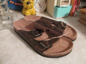 american eagle double buckle sandals