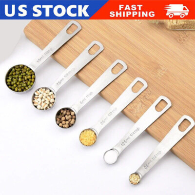 Stainless Measuring Steel 18/8 Spoons Set Cups and quality-01Piece Heavy Duty