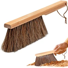 Hand Broom Counter Brush Bench Brush Large Dustpan Brush With Beech Wood Handle 