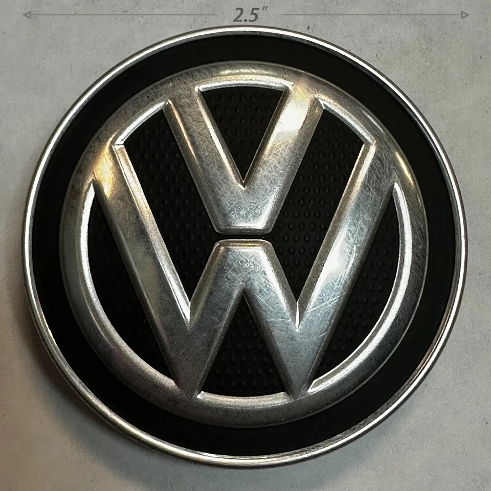 For Volkswagen Jetta OEM Center Cap 2019-2021 Black/Chrome 5G0601171 #70045 - Image 3 of 4