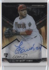 2015 Topps Strata Auto Black 38/50 Yasmany Tomas #SA-YT Auto g6w