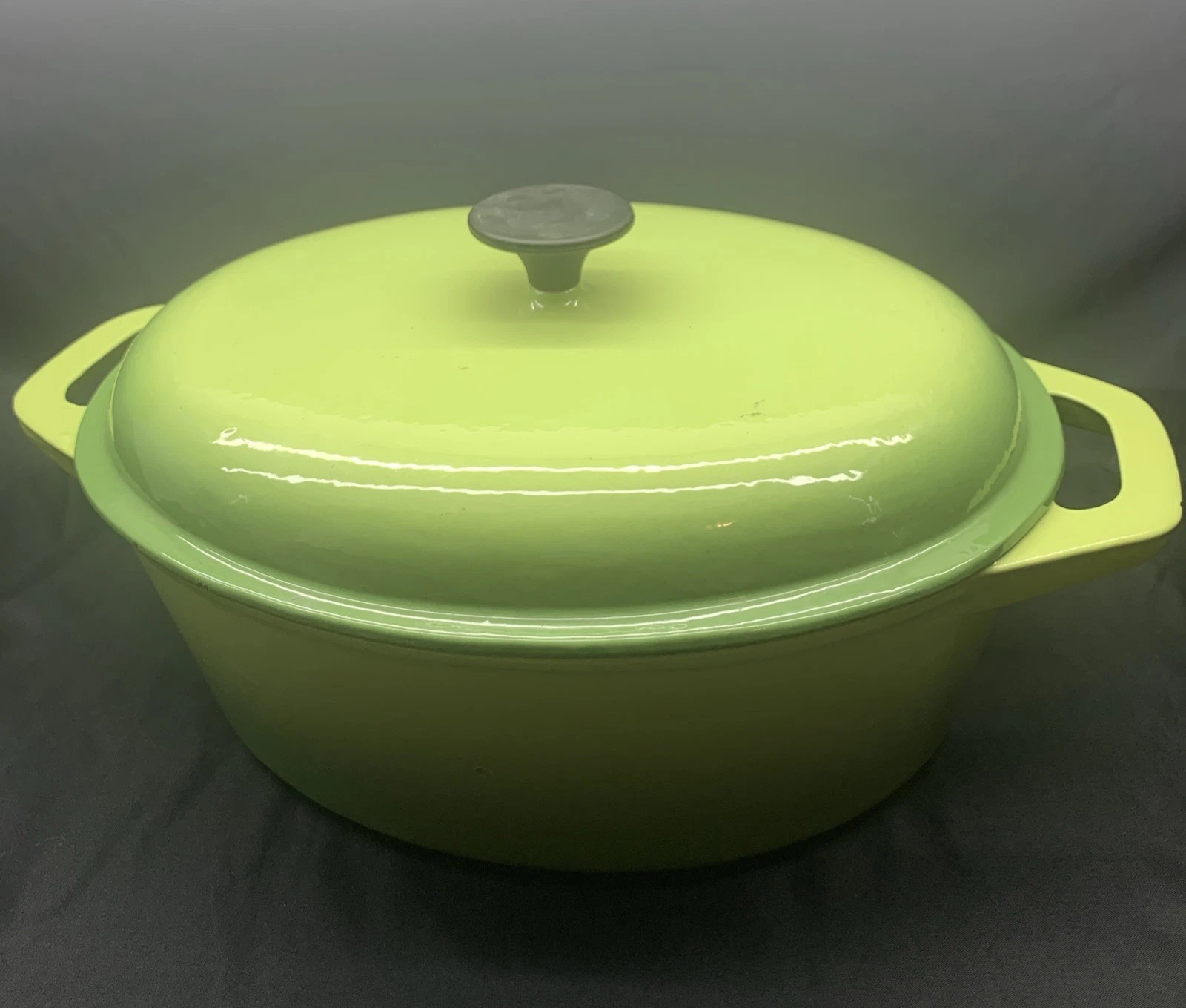 World Market Cast Iron Green Enameled 6Qt Dutch Oven Radiant Green
Opens in a new window or tab