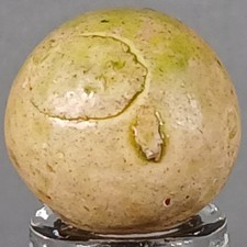 Vintage Clay Marble .59 Inches Near-Mint Condition Combined Shipping