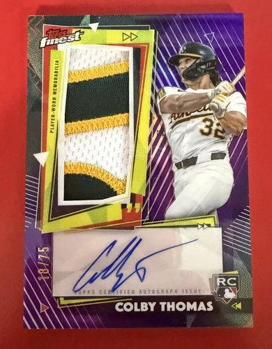 2026 Topps Finest Colby Thomas Base (RAW)