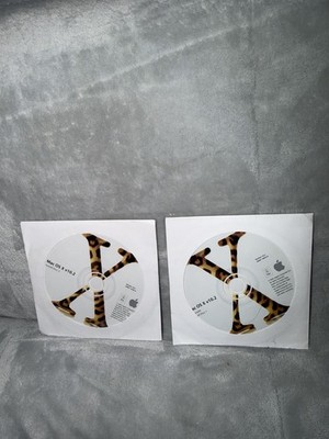 Mac OS X 10 v10.2 Jaguar Macintosh Upgrade Install Software Discs CDs 2002