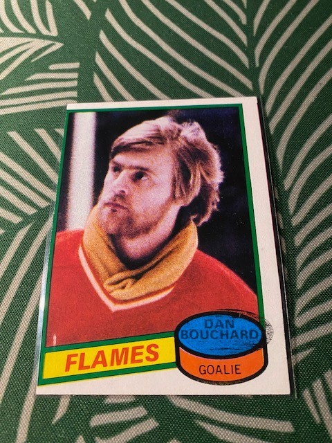 1980-81 Topps - Dan Bouchard #68 - FREE SHIPPING