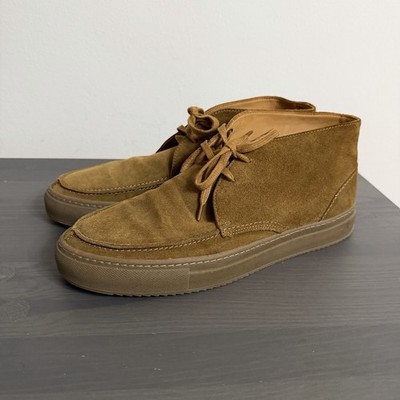 Mr. P Porter Sz UK 10.5 US 11.5 Split-Toe Suede Leather Chukka Boots Shoes Men s