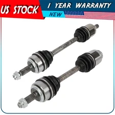 Pair of Front CV Axle Shaft Assemblies SurTrack Set For 2004-2008 Acura TSX FWD