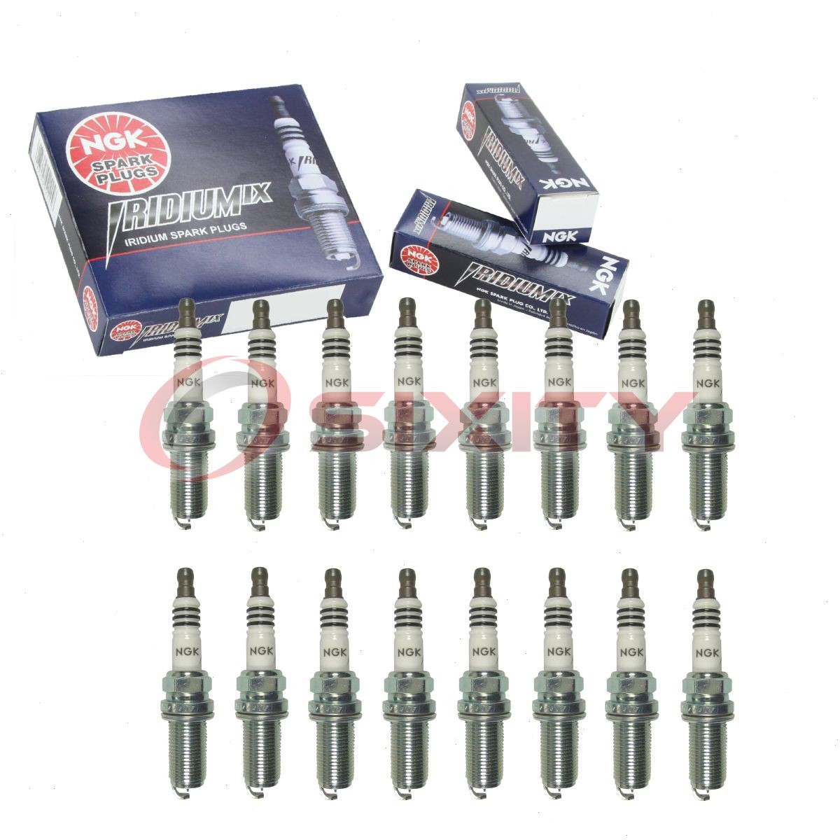 16 pc NGK Iridium IX Spark Plugs for 2009-2020 Jeep Grand Cherokee 5.7L V8 ju