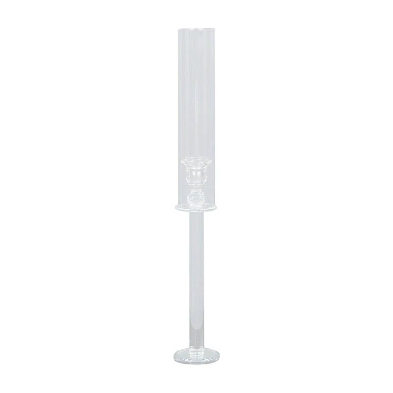LeilaniWholesale Crystal Hurricane Taper Candle Holders