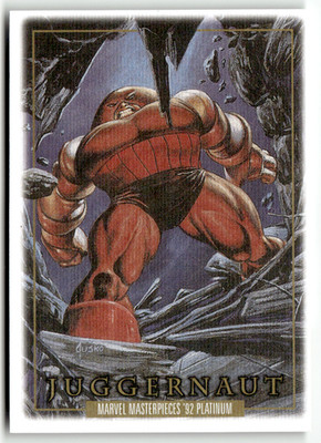 2024 Skybox Marvel Masterpieces '92 No. 45 Juggernaut Canvas
