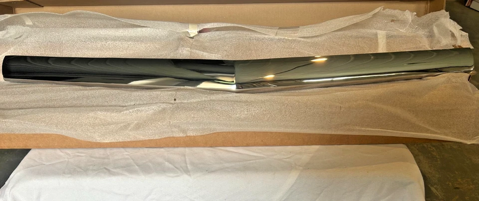 Chevy 1956 barra de capó delantero con kit de instalación, cromo - ¡Nuevo hecho en EE. UU.! Foto 2 de 4