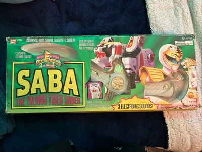 Bandai Mighty Morphin Power Rangers 1994 SABA The Talking Tiger Saber Figure