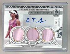 ALJA TOMLJANOVIC 2024 Topps Royalty Tennis Triumph Relic Signatures AUTO /75