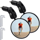 Universal Bicycle Mirror Rearview Adjustable Rotate Wide-Angle Cycling Handlebar