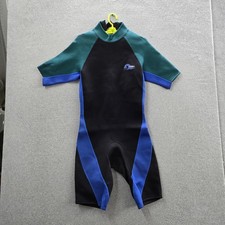 VINTAGE LL Bean Women Wetsuit L Black Neoprene Made In USA