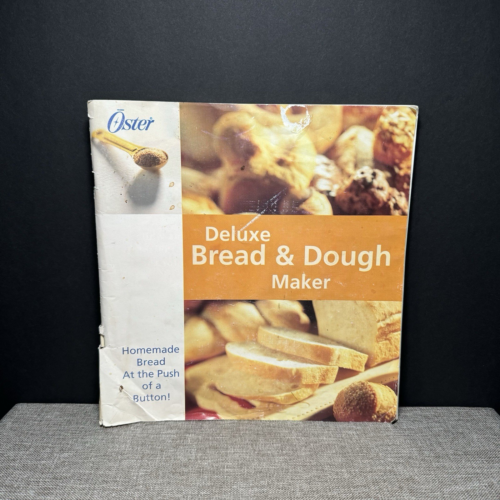 Vintage OSTER Deluxe Bread & Dough Maker Recipes Cookies 199