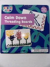 Calm Down Threading Boards  Set of 2  Sensory Board for Calming Corner  So...
