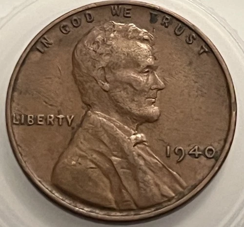 1940 Lincoln Wheat Cent Fine+ Original Brown Philadelphia Mint BN185
