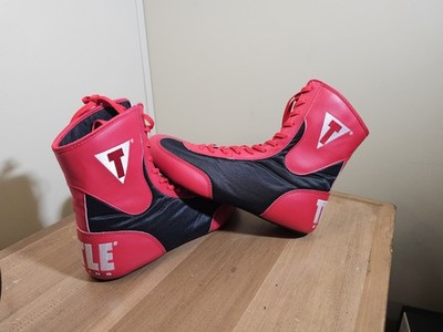 Title Boxing Speed-Flex Encore Mid-Length Boxing Shoes - 10- Red/Black