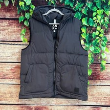 Alp N Rock ANR Womens Uno Vest Large Full Zip Insulated Puffer Hooded Gray