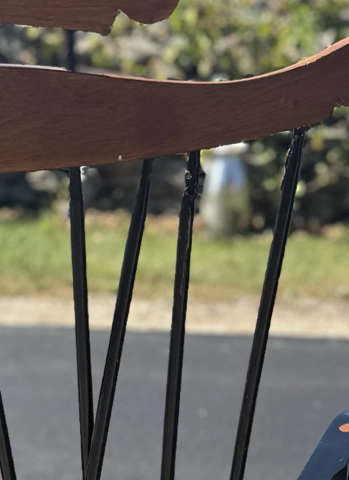 Sillón vintage Nichols & Stone Windsor barril peine saco respaldo madera de arce ¡RARO!! Foto 4 de 4