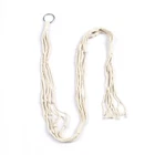 Macrame Double Plant Hanger Indoor Outdoor 2 Tier Flower Pot W2M7