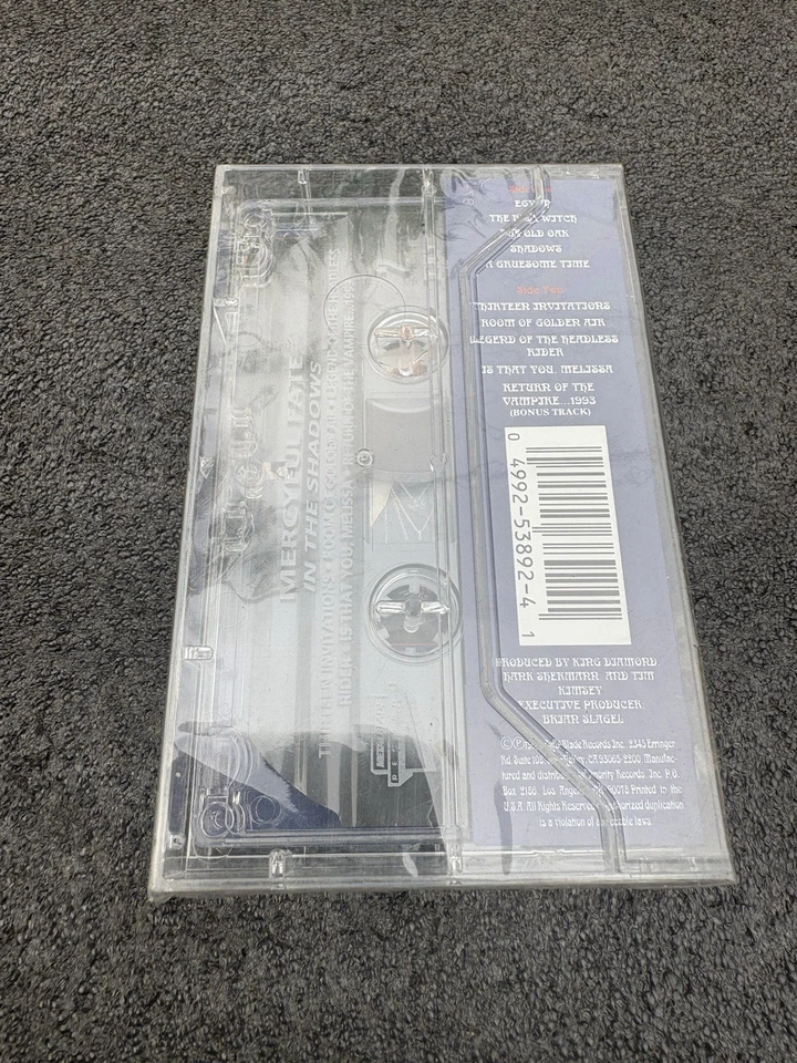 Vintage MERCYFUL FATE - IN THE SHADOWS (1993) SEALED CASSETTE Heavy Metal - Image 2 of 4